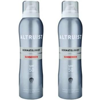 Altruist Dermatólogo Invisible Sunspray con SPF 50, 200 ml, pack de 2
