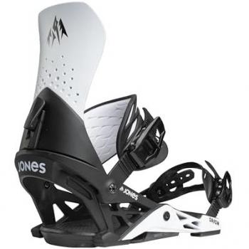 Jones Snowboards Orion 2025 Fijaciones Snowboard para hombre, talla M, color blanco nube, tecnología de patinaje estándar, ideal para freestyle Summit to Park y freeriding lúdico