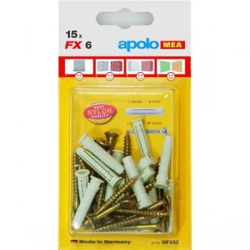 Juego de Abrazaderas Ri M8 y M10 Ø40 mm - 2 Piezas en Bolsa