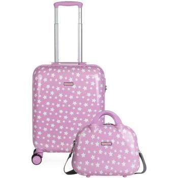 Itaca Stars Maleta PC Pequeña Infantil, Color Rosa