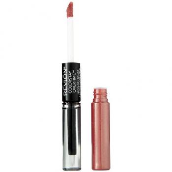 Revlon Colorstay Overtime Lipcolor 350 Bare Maximum - Long-lasting Dual-ended Lipstick 2ml