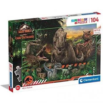 Clementoni - Puzzle infantil - Leo & Tig - Puzzle infantil 104 piezas - Made in Italy, Puzzle infantil niños 6 años, Puzzle infantil Clementoni, Puzzle infantil carton