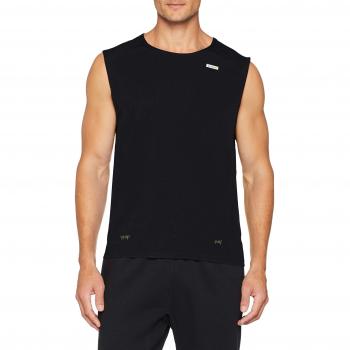 Nike Tail Wind Top, otoño/Invierno, Hombre, Color Black/Reflective Gold, tamaño Extra-Large