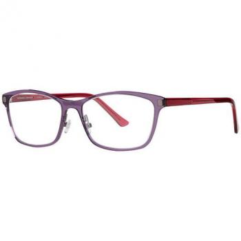 Prodesign 1504 3935 Armazones para Mujer Purple con lentes recetados de 54 mm