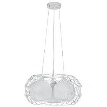 Colgante Peregrino 3xE27 Blanco 45d de Fabrilamp