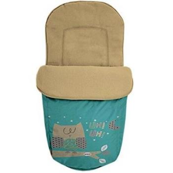 Baby Star 25472 - Saco para silla universal, color tostado/azul