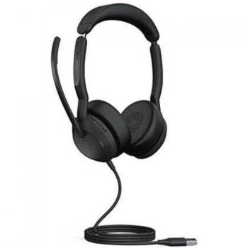 Jabra Evolve2 50 Auriculares Diadema USB-A para Oficina/Centro de Llamadas en Color Negro