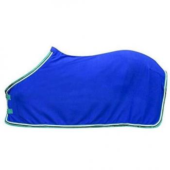 PFIFF Fleecedecke Malte, blau, 155 cm