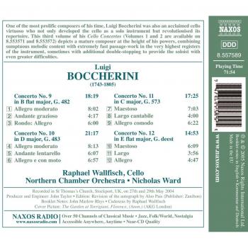 concertos pour violoncelle /vol.3 - Luigi Boccherini