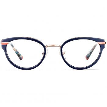Etnia Barcelona Haya BLCO Armazones para Mujer Azules 49 Lentes Recetadas