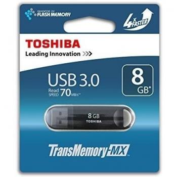 Toshiba TransMemory-MX 8GB 8GB USB 3.0 Negro unidad flash USB - Memoria USB