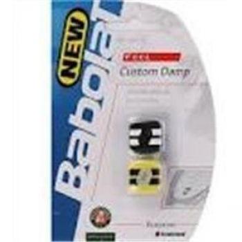 Babolat Custon Damp2 - Antivibrador de tenis unisex, color negro / amarillo