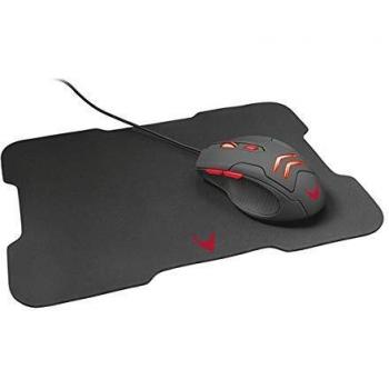 Conjunto de Juego OMEGA: Ratón VARR 3200 DPI y Alfombrilla Extra Grande