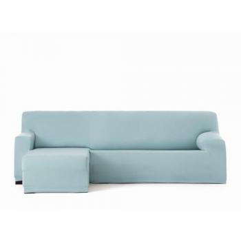 Funda para chaise longue de brazo corto izquierdo Eysa Bronx Aguamarina 110 x 110 x 310 cm