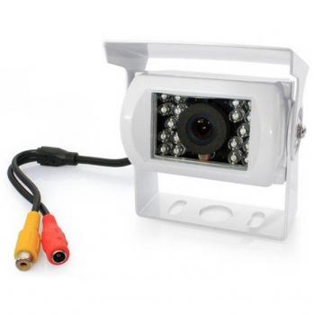 Cámara de Visión Trasera para Auto Infrarroja AHD 2.8mm con 18 LEDs IP67 y Zoom Enfoque PAL
