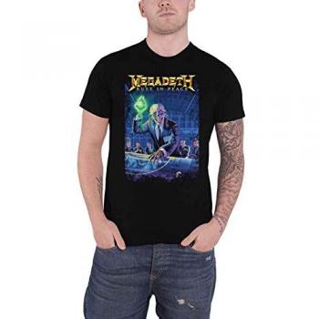 Megadeth Rust In Peace 30th Anniversary Official Black T-Shirt XXL