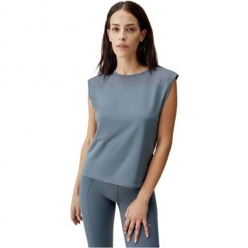 Camiseta de yoga Born Living Yoga Sira gris mujer sin mangas tamaño L