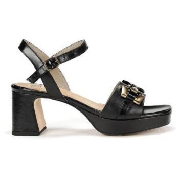 DORKING D9253 Sandalia De Tacón Mujer Negro 41