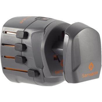 Samsonite Adaptador Internacional, USB, Color Gris