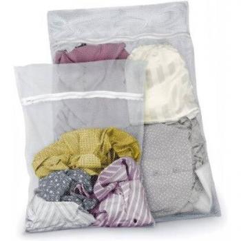 Metaltex Juego 2 Bolsas para Lavadora, Blanco, 32x47cm y 45x75cm, 2