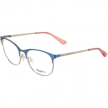 Pepe Jeans PJ1378 C3 Women’s Eyeglasses Blue Size 52 - Blue Light Block Available
