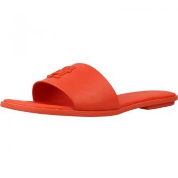 Sandalias Mujer Tommy Hilfiger Modelo TH Pop Mule Color Naranja SNX