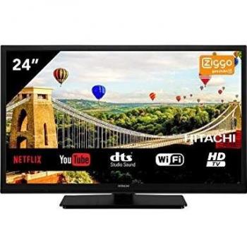 Hitachi 24HE2100 Televisor 24'' LCD Direct Led HD Ready Smart TV 200Hz HDMI USB Grabador y Reproductor Multimedia