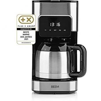 Cafetera Filtrante Beem Fresh Aroma Touch 800W con Jarra Térmica de 1L, Temporizador de 24 Horas y Pantalla Táctil para 4-8 Tazas