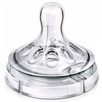 Philips Avent Natural Newborn Nipple 0 Months + 2 Pack
