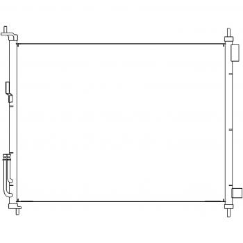 BEHR HELLA SERVICE 8FC 351 307-781 Condensador, aire acondicionado
