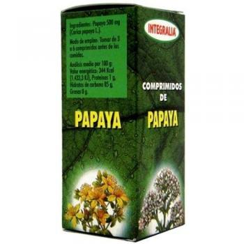 Comprimidos de Papaya Integralia - 60 unidades, 500 mg