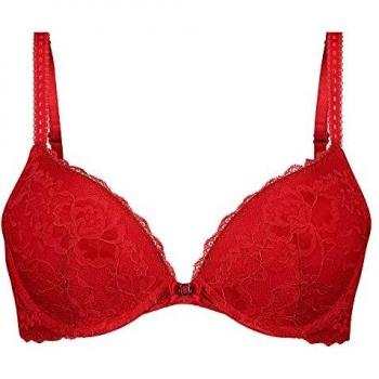 Sujetador push-up de aros preformado Maya Rojo
