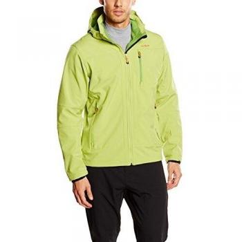 CMP - F.LLI CAMPAGNOLO chaqueta softshell, rojo-grass, {56}, 3A01787N