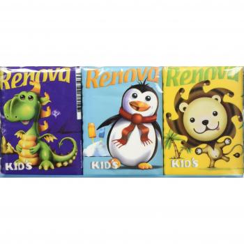 Renova Pañuelos de bolsillo Kids Compacto - 6 paquetitos