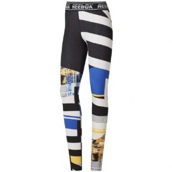 Reebok Wor Myt Engineered Tight Mallas, Mujer, neolim, M