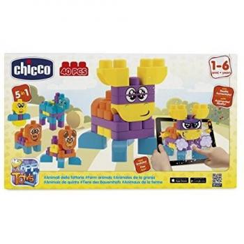 Juego de Construcción Chicco Animales de Granja 40 Piezas