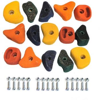 Presas de escalada, modelo variado de 15 piezas de Gartenpirat®