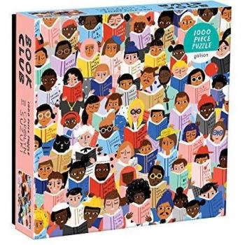 Book Club 1000 Piece Puzzle in a Square Box