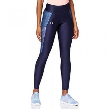 Under Armour Fly by Printed Legging Pantalón, Mujer, Azul, XL