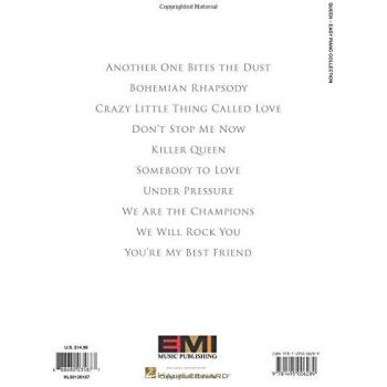 Queen: Easy Piano Collection