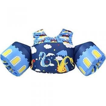 Splash About Chaleco Flotador, Unisex niños, Castles & Dragons, 2-6 Años