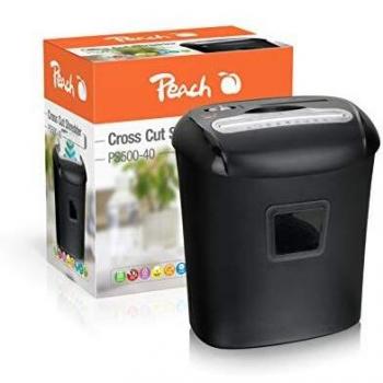 Trituradora de papel PS500-40 Corte cruzado 68 dB Negro
