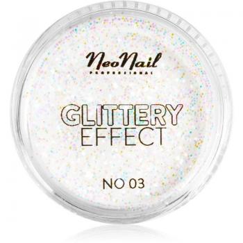 NeoNail Glitter Effect Thick Nail Powder 03 - Polvo de uñas grueso con efecto brillante, 2 g, multicolor