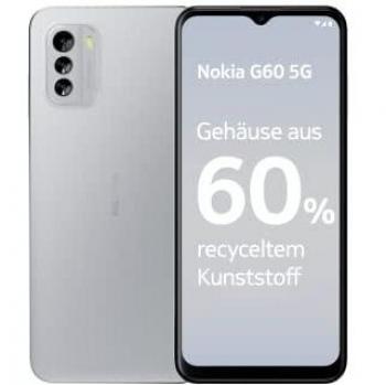 Nokia G60 Smartphone 5G Dual SIM 128GB Gris Claro 4GB RAM