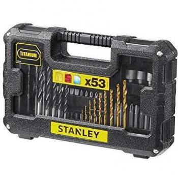 Stanley, FatMax STA7223-XJ Juego de 53 piezas para taladrar y atornillar, Negro