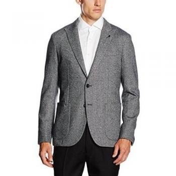 Tommy Hilfiger Tailored Blk-P-2PP TWSSTP16401, Chaqueta de Traje para Hombre, Azul