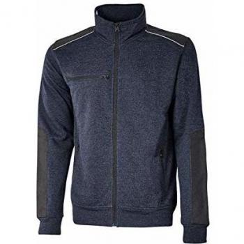 Sudadera con Cremallera U-Power Snug Azul Oscuro 3XL con Refuerzos Antiusura