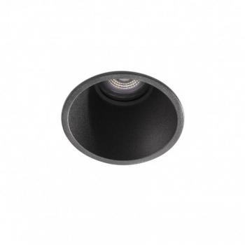 Empotrable redondo de techo Faro Barcelona FRESH 02101402 Negro IP65