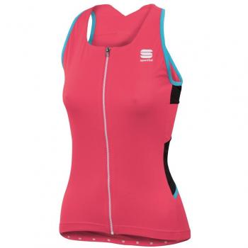 Maillot Sportful Luna Sin Mangas Rosa Mujer 2017