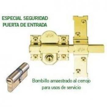 Conjunto de seguridad FAC 01213 con cerrojo y cilindro de perfil europeo para máxima protección